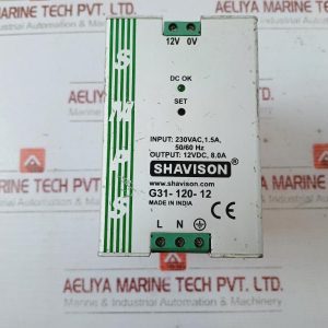 Shavison G31-120-12 Din Rail Mountable Metal Power Supply 230v