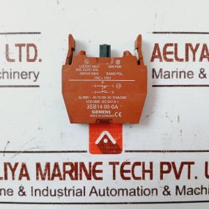Siemens 3sb1400-0a Contact Block 660v