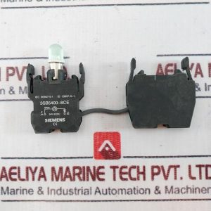 Siemens 3sb5400-8ce Voltage Reducer With Led Lamp-green 240v