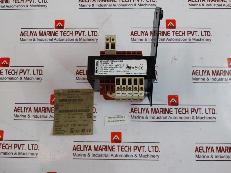 Siemens 4am8695-0ua40-0nn2 Transformer 650v