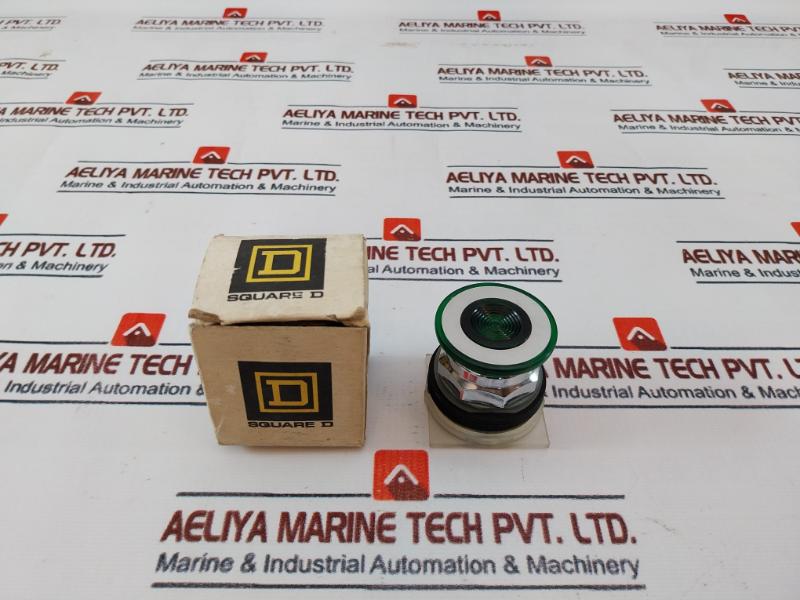Square D 9001 G22 Green Push-pull Knob