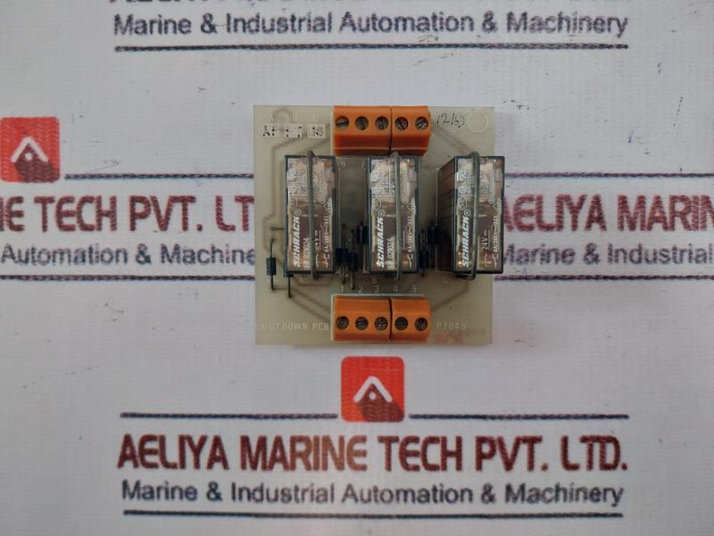 Weidmuller Schrack P7045 Relay Module 250v