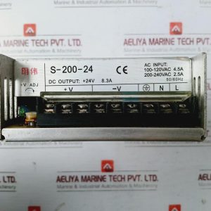 Yueqing Mingwei S-200-24 Switching Power Supply 240v