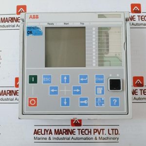 Abb Dis0012 Protection & Control Relay Only Display Panel 94v