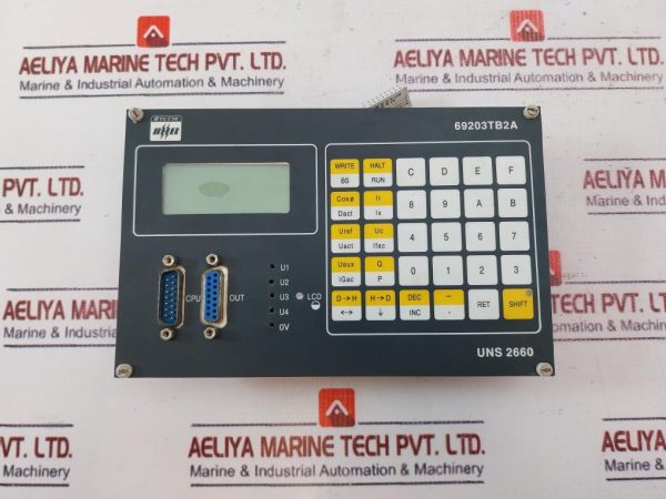 Bhel Uns 2660 Hmi Control Panel 94v