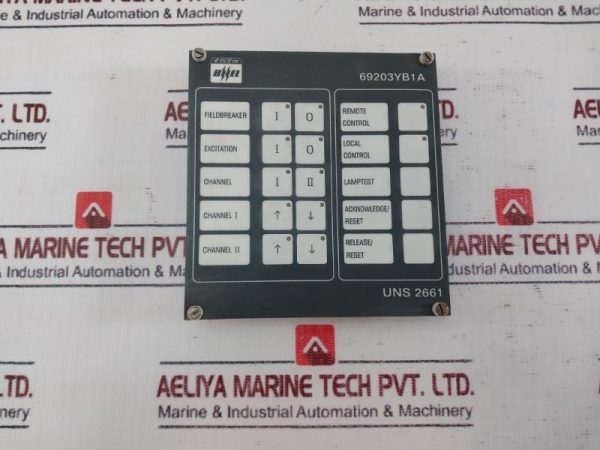 Bhel Uns 2661 Keypad Switch Panel