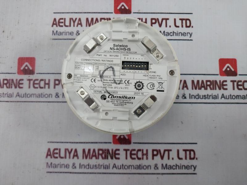 Consilium Salwico Ns Aohs Is Optical Smoke Heat Detector V Aeliya