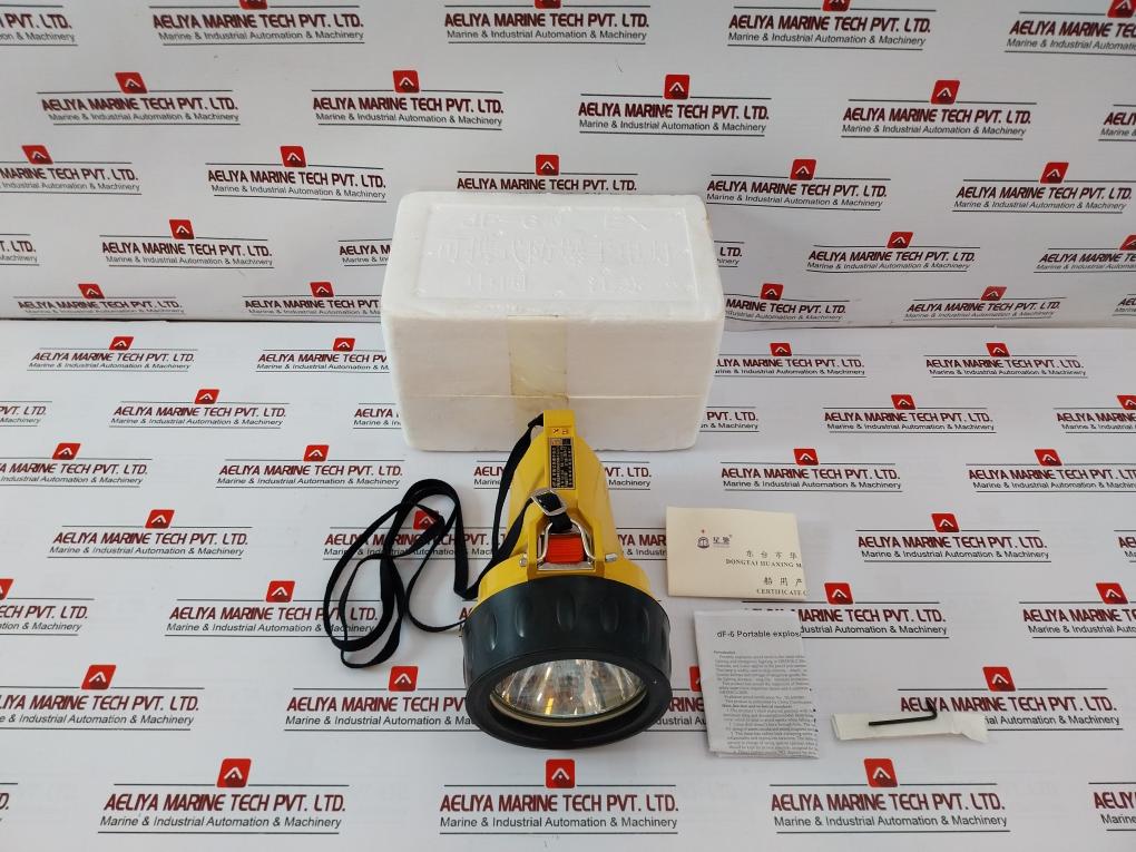 Dongtai Huaxing Df-6 Portable Explosion Proof Flash Light 7.2v