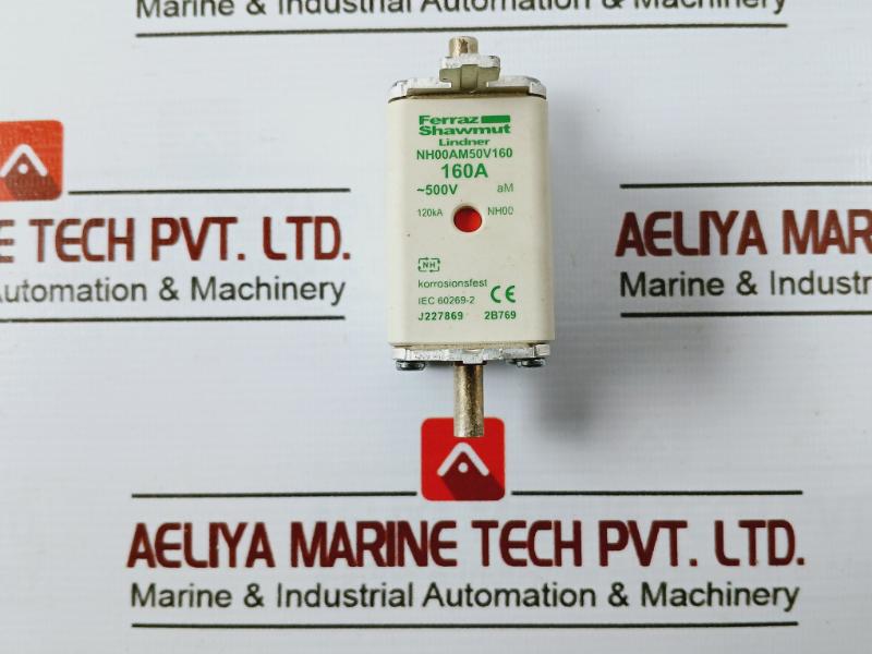 Ferraz Shawmut Nh00am50v160 Standard Fuse Korrosionsfest 500v