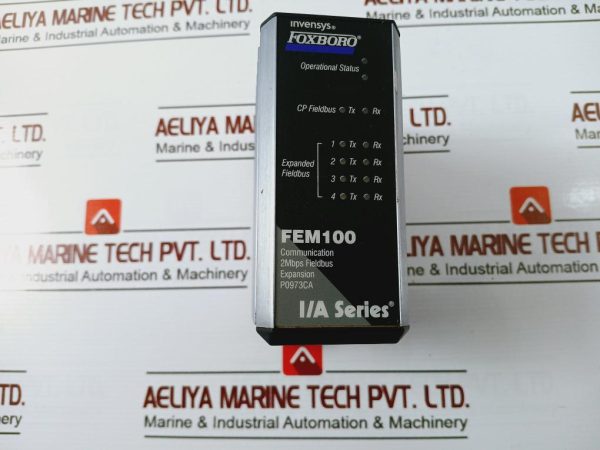 Foxboro Fem100 Fieldbus Expansion Module 24v