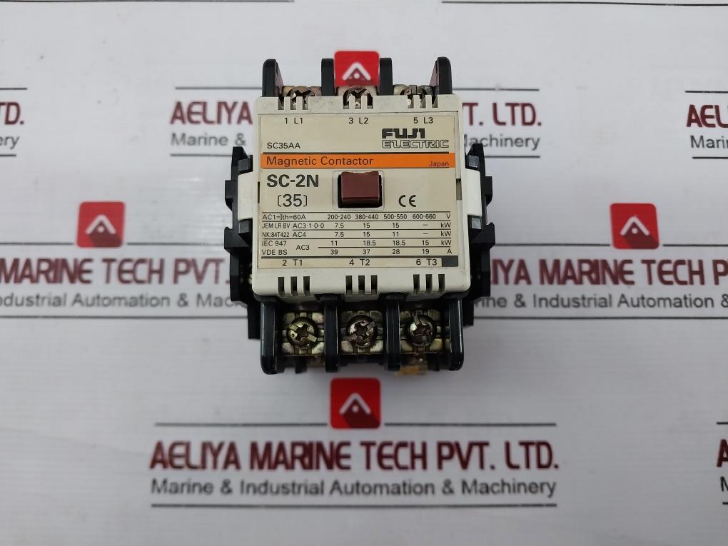 Fuji Electric Sc-2n Magnetic Contactor 220v