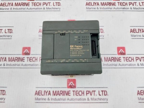 Ge Fanuc Versamax Ic200uex626-B Micro Analog Expansion Unit 24v