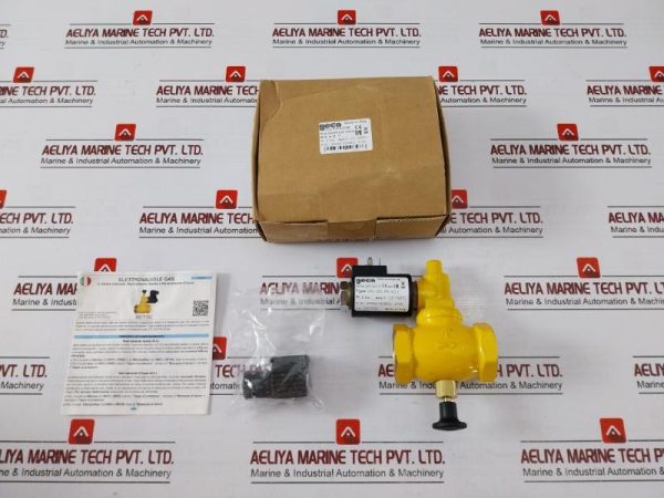 Geca Gas Gas Mr No 1” Elettrovalvole Gas Solenoid Valves 230v