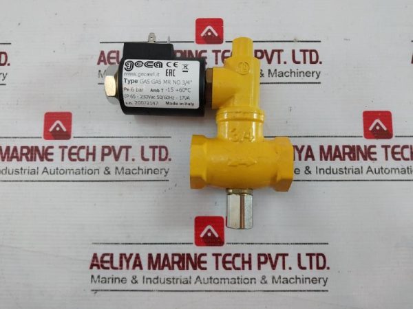 Geca Gas Gas Mr No 34 Solenoid Valve 230v