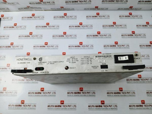 Honeywell 51195066-100 Power Supply 240v