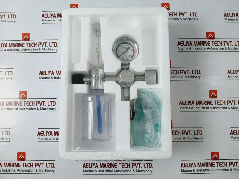 Jintan Jialing Instrument Xy-02a Oxygen Pressure Gauge Buoy Inhalator - Image 4