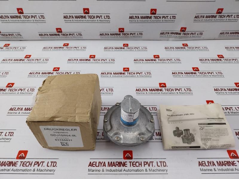 Kromschroder Gdj 15r04-0l Gas Pressure Regulator