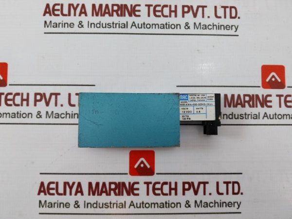 Mac 48b-Ama-000-Gdk0-1kj Solenoid Valve 12v