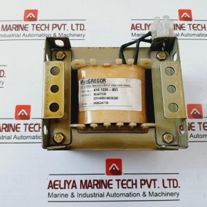 Macgregor 414 1226-801 Crown Steam Transformer