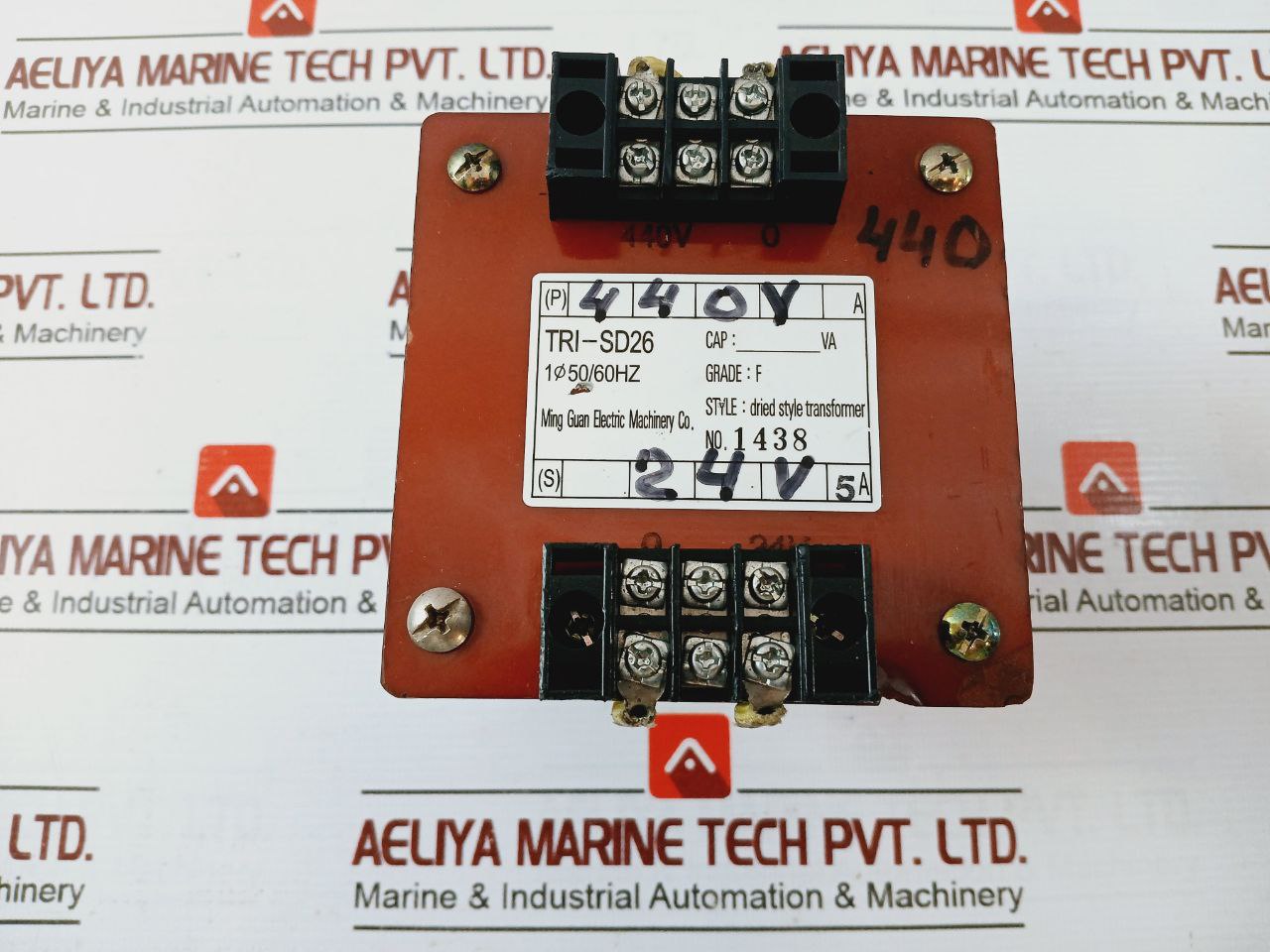 Ming Guan Electric Tri-Sd26 Dried Style Transformer 440v