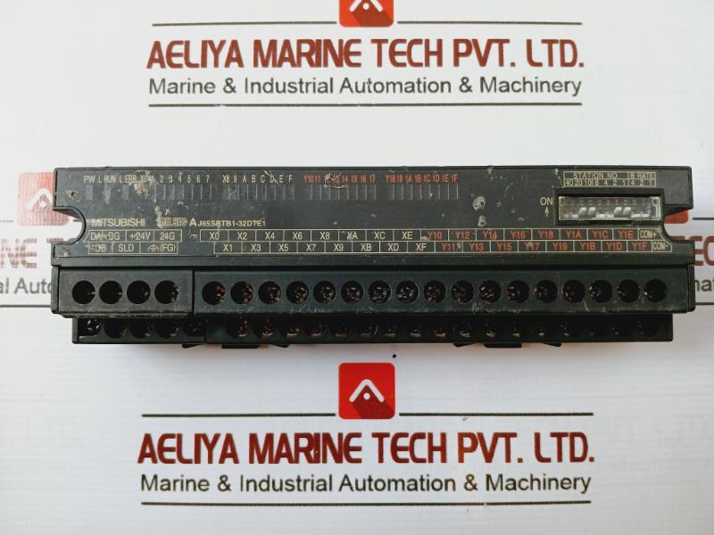 Mitsubishi Electric Aj65sbtb1-32dte1 Plc Cc-Link IO Module 24v