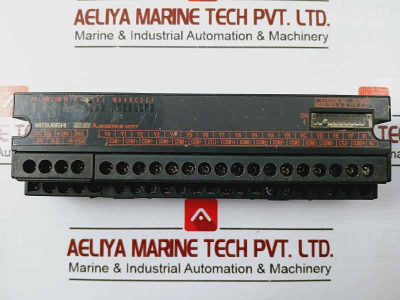 Mitsubishi Electric Aj65sbtb1b-16te1 Cc-Link Output Unit 24v