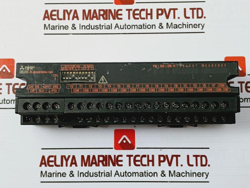 Mitsubishi Electric Aj65sbtb2n-16r Cc-Link Output Unit 24v