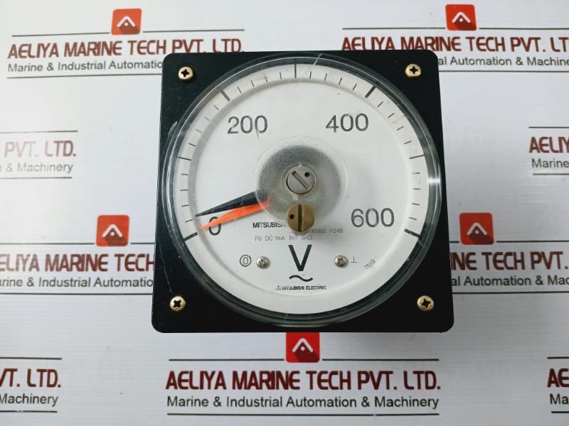 Mitsubishi Electric Lm-11e Volt Meter 600v