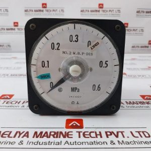 Nagano Keiki Yokogawa Kr51 Dc Ammeter 0.6 Mpa