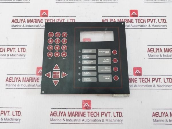 Notifier Keypad Fire Alarm Control Panel