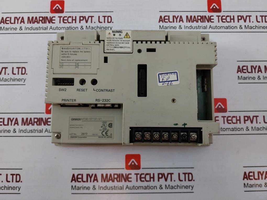 Omron Nt30-St131-V1 Operator Interface 24v - Image 4