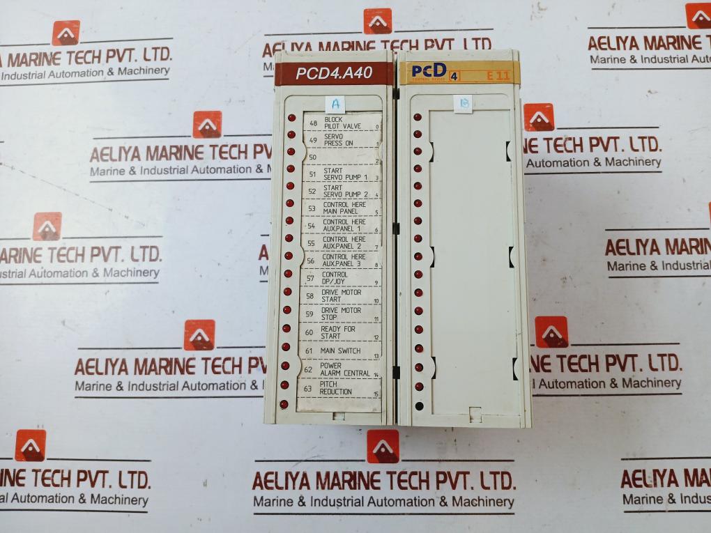 Saia-Burgess Pcd4.E110 Digital InputOutput Module 24v