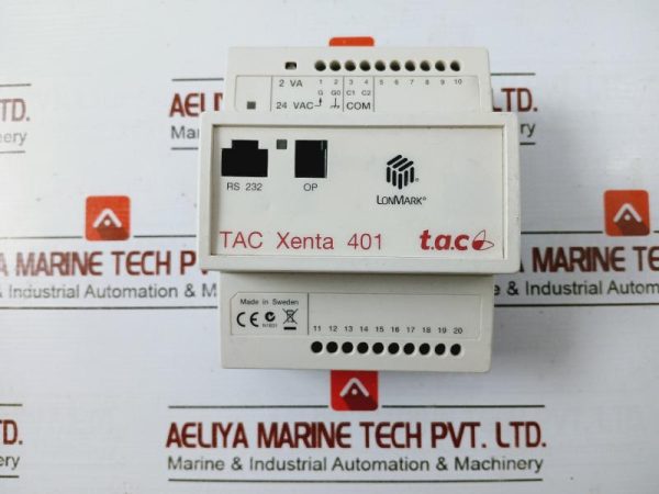 Schneider Electric Lonmark Tac Xenta 401 Programmable Controller 24v