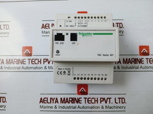 Schneider Electric Lonmark Tac Xenta 401 Programmable Controller 24v