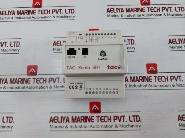 Schneider Electric Lonmark Tac Xenta 401 Programmable Controller 24v