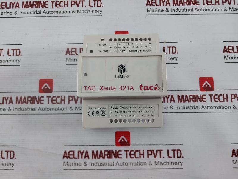 Schneider Electric Lonmark Tac Xenta 421a IO Module 250v