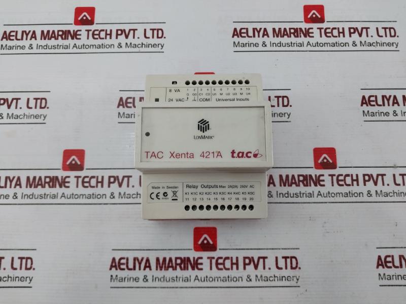 Schneider Electric Lonmark Tac Xenta 421a Digital Output Module 24v