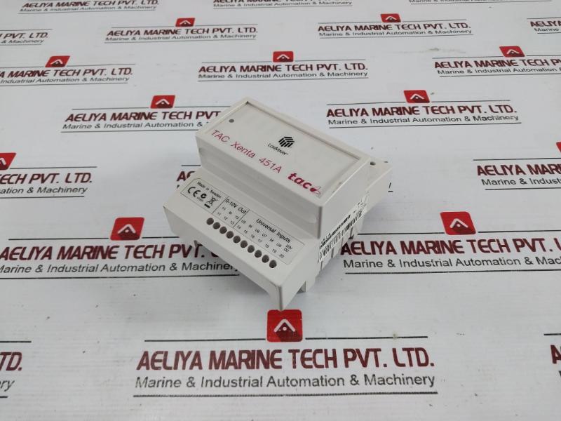 Schneider Electric Lonmark Tac Xenta 451a I/O Module 24v - Image 3
