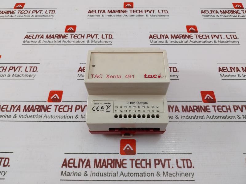 Schneider Electric Tac Xenta 491 Analog Output Module 24v