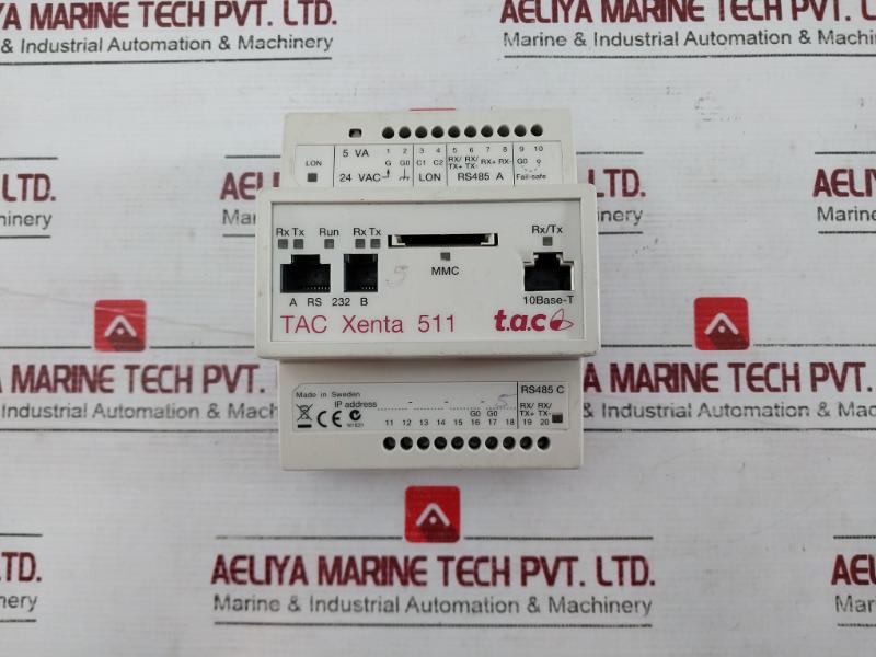 Schneider Electric Tac Xenta 511 Programmable Controller 24v