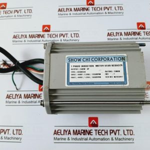 Show Chi A500s44 3 Phase Induction Motor Gear Reducer 440v