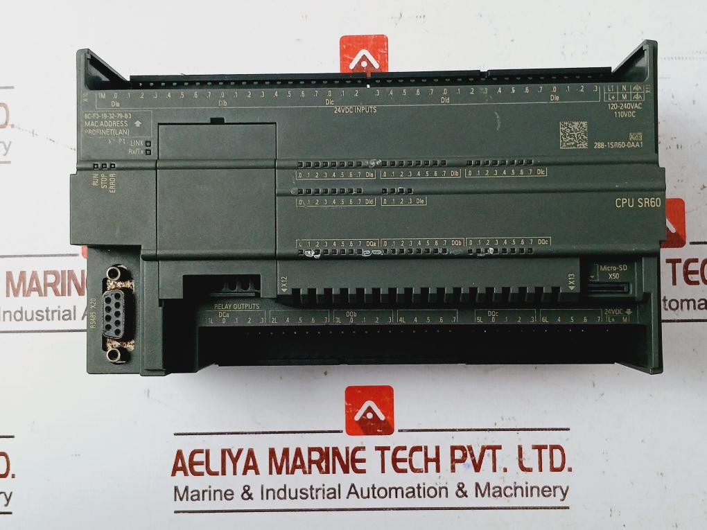 Siemens 288-1sr60-0aa1 IO Module 250v