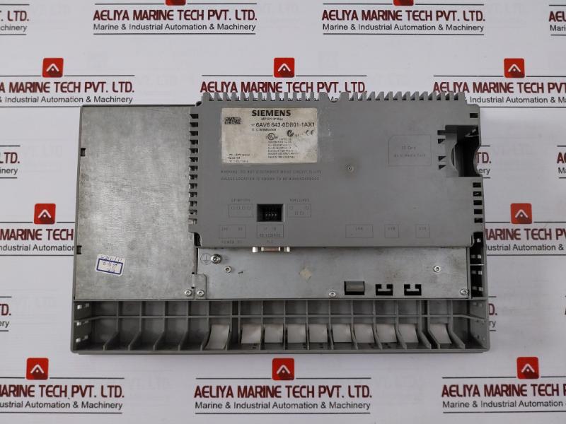 Siemens 6av6 643-0db01-1ax1 Operator Interface 24v - Image 4