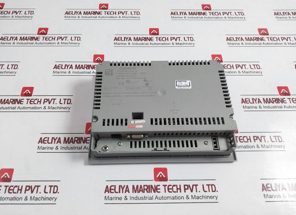 Siemens 6av6 647-0ab11-3ax0 Simatic Touch Screen Panel 24v - Image 4