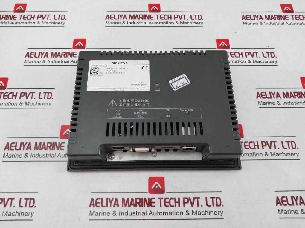 Siemens 6av6 648-0cc11-3ax0 Smart Line Touch Panel 24 V - Image 4