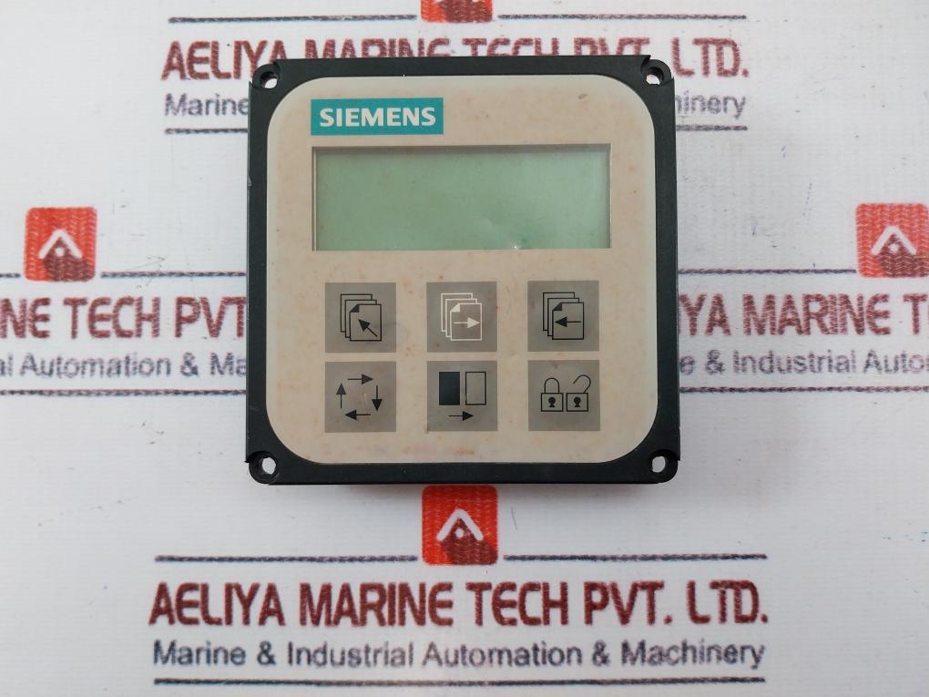Siemens Ew10229yly Operator Interface 94v