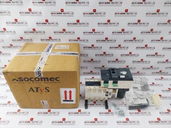 Socomec Atys 200a Motorised Changeover Switch 250v