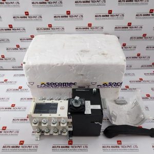 Socomec Mcos-4p-200a 4 Pole Motorized Changeover Switch 415