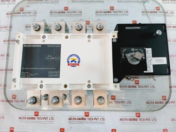 Socomec Mcos 630a Motorized Changeover Switch 1000v