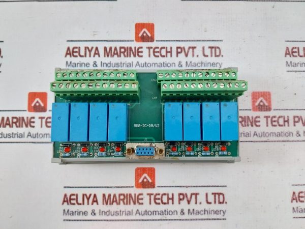 Wago Goodsky Rm8-2c-D9V2 Relay Board 250v
